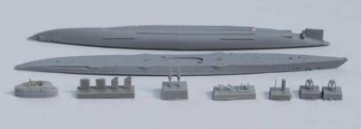 Tom's Modelworks 700-08 Argonaut complete kit 1/700