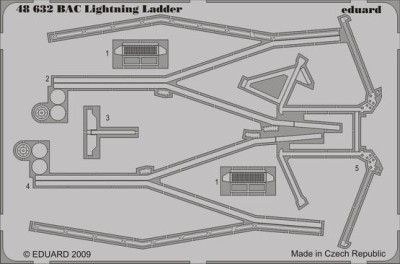 Eduard 48632 BAC Lightning ladder AIR/EDU