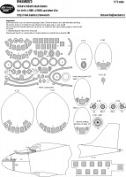 New Ware NWA-M0973 Mask Vickers Valiant (AIRFIX A11001, A11001A) 1/72