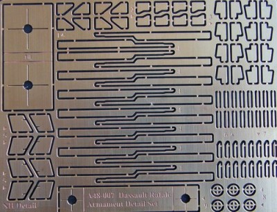 NH Detail NHA48007 Dassault Rafale B Armament Detail Set 1/48