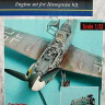 Aires 2017 Bf 109G-6 detail engine set 1/32