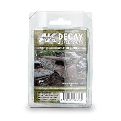 AK Interactive AK-04180 Набор для везеринга заброшенного и гниющего вида