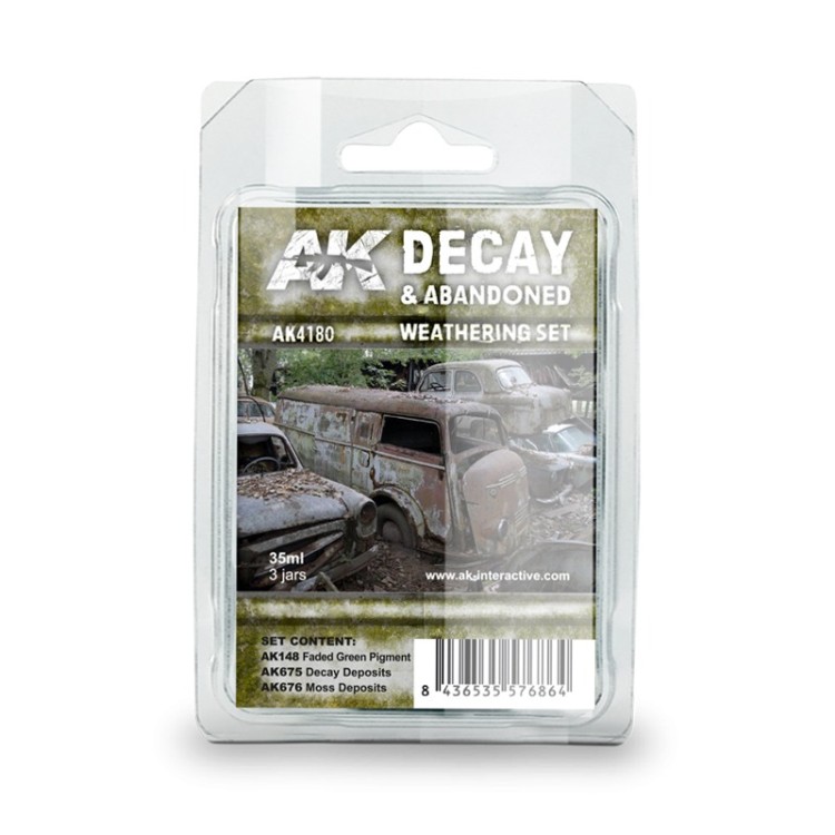 AK Interactive AK-04180 Набор для везеринга заброшенного и гниющего вида