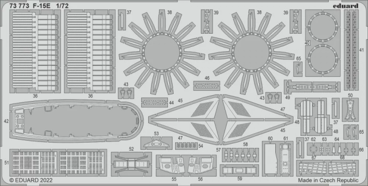 Eduard 73773 SET F-15E (REV) 1/72