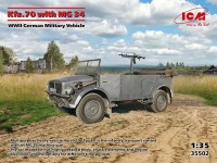 ICM 35502 Kfz.70 w/ MG 34, German WWII Military Vehicle 1/35