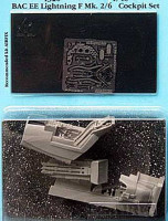 Aires 4320 BAC EE Lightning F Mk. 2/6 cockpit set 1/48