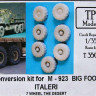 TP Model T-3501 Wheel set M-923 Big Foot (7 wheels) 1/35