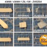 KV Models 43008 ЗиЛ-130 Самосвал ММЗ-555 (ZVEZDA #43004) ZVEZDA RU 1/43