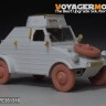 Voyager Model PR35116 WWII German Kubelwagen Type 82 Early Wheels Pattern 1 (For All) 1/35
