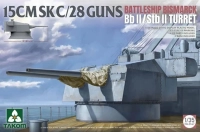 Takom 2147 15 Cmsk C/28 Guns Battleship Bismarck Bb 1/35