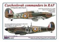 AML AMLC144017 Decals Czechoslovak commanders in RAF 1/144
