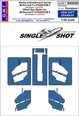 Q-M-T M48008 1/48 Mask F- 4E, F, G, EJ (HAS)