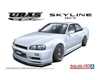 Aoshima 55342 URAS ER34 Skyline TYPE-R '01 (NISSAN) 1/24