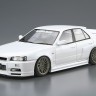 Aoshima 55342 URAS ER34 Skyline TYPE-R '01 (NISSAN) 1/24