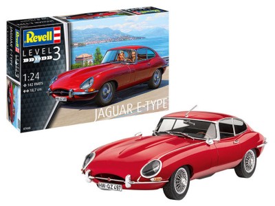 Revell 67668 Набор Автомобиль Jaguar E-Type Coupe 1/24
