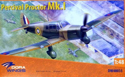 Dora Wings 48035 1/48 Percival Proctor Mk.I (4x camo)