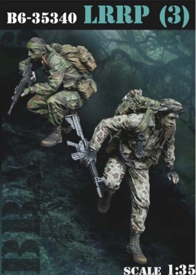 Bravo6 35340 Бойцы LRRP (3) во Вьетнаме 1/35