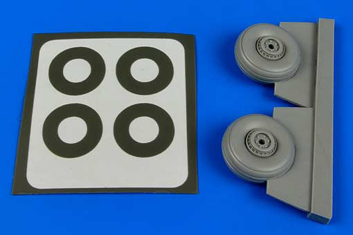 Aires 7316 C-47 Skytrain wheels & paint masks 1/72