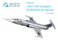 Quinta studio QD48199 F-104G (Kinetic) 1/48