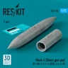 Reskit 72485 Mark 4 20mm gun pod 1/72