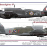 AML AMLC48015 Декали Bristol Beaufighter IF&VIF Part I. 1/48