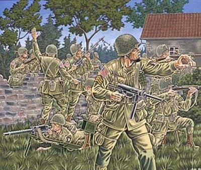 Revell 02517 Американские парашютисты &quot;US Paratroopers WWII&quot; 1/72