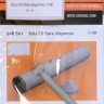 Eduard 648561 BRASSIN 1/48 SUU-25 flare dispenser
