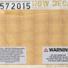 HGW 572015 Decals Pine Tree - NATURAL (base white) 1/72
