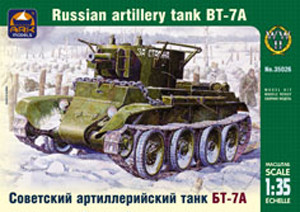 ARK 35026 Советский артиллерийский танк БТ-7А 1/35