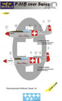 Lf Model C4437 Decals P-51B over Swiss 1/144