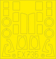 Eduard EX735 Mask 1/48 Proctor Mk.I (DORA W.)