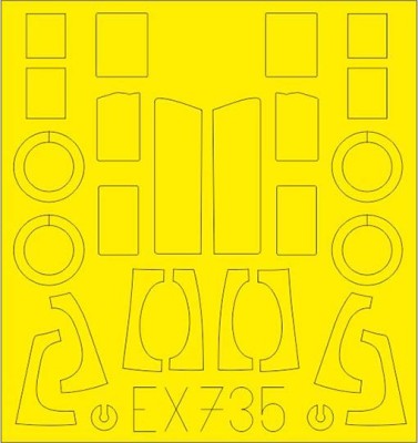 Eduard EX735 Mask 1/48 Proctor Mk.I (DORA W.)