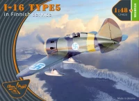 Clear Prop CP4820 I-16 type 5 Finnish Service STARTER (2x camo) 1/48