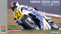 Hasegawa 21708 Yamaha YZR500 (0WA8) "TECH 21 1989" 1/12