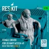 Reskit F35004 Female driver US NAVY A/S32A-49 Deck Tractor 1/35