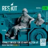 Reskit F35004 Female driver US NAVY A/S32A-49 Deck Tractor 1/35