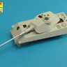 Aber 35 L-248 Barrel for German 8,8cm Kw.K 43/3 L/71 (two part) gun used on Sd.Kfz.182 King Tiger Porsche Turret-late (designed to be used with Hobby Boss kits) 1/35