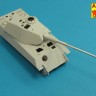 Aber 35 L-248 Barrel for German 8,8cm Kw.K 43/3 L/71 (two part) gun used on Sd.Kfz.182 King Tiger Porsche Turret-late (designed to be used with Hobby Boss kits) 1/35