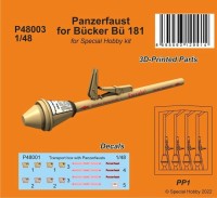 CMK P48003 Panzerfaust for Bucker Bu 181 1/48