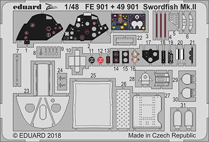 Eduard FE901 Swordfish Mk.II 1/48