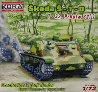 Kora Model A7214 Skoda S-1-D/Pz.32t/ 1/72