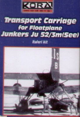 Kora Model C7220 Transport Carriage for Floatpl. Ju52/3M (ITA) 1/72