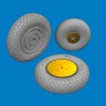 Eduard 6481051 BRASSIN P-39 wheels early (ARMA H.) 1/48
