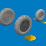 Eduard 6481051 BRASSIN P-39 wheels early (ARMA H.) 1/48