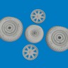 Eduard 6481051 BRASSIN P-39 wheels early (ARMA H.) 1/48