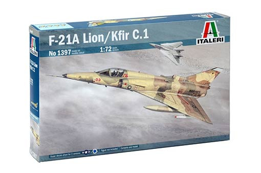 Italeri 01397 F-21A LION/KFIR C.1 1/72
