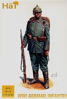 НАТ 8200 German Infantry (WWI) x 48 figures per box 1/72