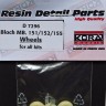 Kora Model D7296 Wheels for Bloch MB. 151/152/155 1/72