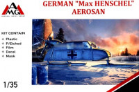 AMG 35304 Немецкие аэросани Max Henschel 1:35