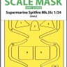 Art Scale 200-M24001 Supermarine Spitfire Mk.IXc one-sided express self-adhesive masks 1/24